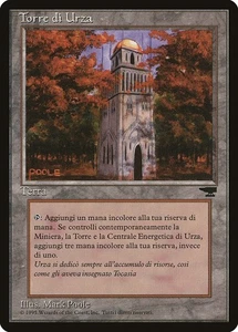 MTG URZA'S TOWER PLAYED - TORRE DI URZA - RIN - MAGIC - Picture 1 of 1