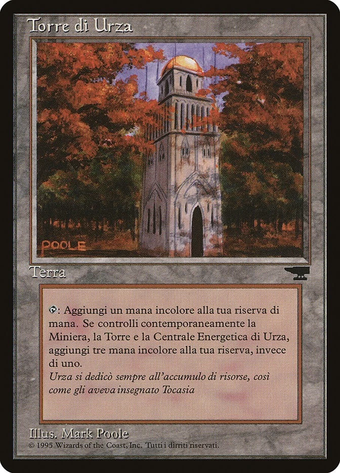 MTG URZA'S TOWER PLAYED - TORRE DI URZA - RIN - MAGIC - Imagen 1 de 1