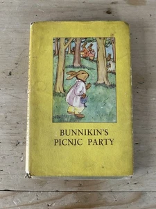 BUNNIKIN'S PICKNICK PARTY. 1941. MARIENKÄFER SERIE 401 VON A.J. MACGREGOR - Bild 1 von 7
