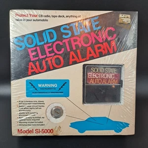 Vintage 1970s Solid State Electronic Auto Alarm SI-5000 New Old Stock - Picture 1 of 6