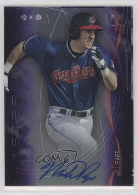 2014 Bowman Sterling Prospect Purple Refractor /50 Mike Papi #BSPA-MPA Auto - Image 1 of 2