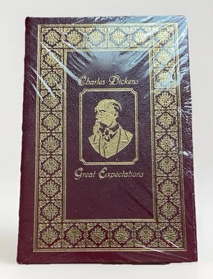 Easton Press Great Expectations Charles Dickens Red Leather Library Gold (New) - Image 1 of 3