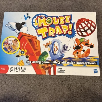 Children board game Mouse Trap Mousetrap Game 2011 Hasbro Excellent Condition  - Image 1 of 4