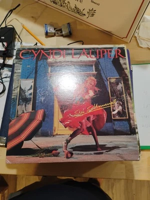 Cyndi Lauper - SHE'S SO UNUSUAL Vinyl LP 1983 FR38930 ULTRASONICALLY CLEANED - Image 1 of 4