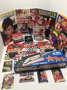 Jeff Gordon Nascar Lot, Diecast 1992 Baby  Ruth #1,  Rookie Card, Transporter - Picture 1 of 24