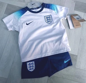 Nike - England Baby Home Kit 2022 - Size 12-18 Months - DN0901-100 unisex - Picture 1 of 7