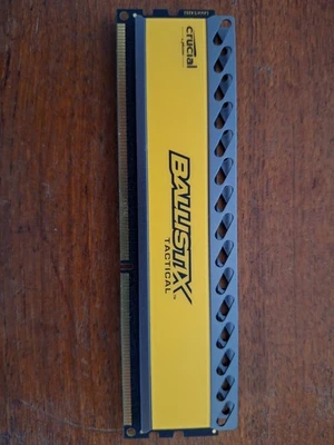 CRUCIAL BALLISTIX TACTICAL 8GB DDR3 1600MHZ RAM BLT8G3D1608DT1TX0 - Image 1 of 4
