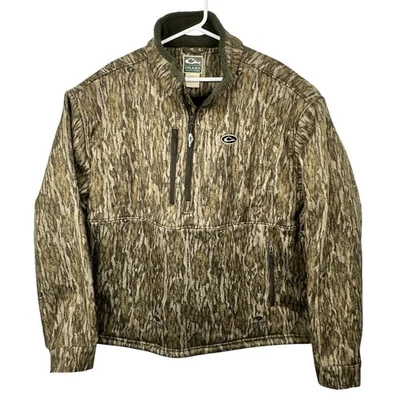 Drake Waterfowl MST Hole Shot Eqwader Quarter Zip Jacket Bottomland Mens Sz 3XL - Image 1 of 4