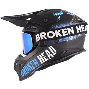 Broken Head Crosshelm Bavarian Patriot MX-2 + MX-Brille Struggler Blau - Bild 1 von 15