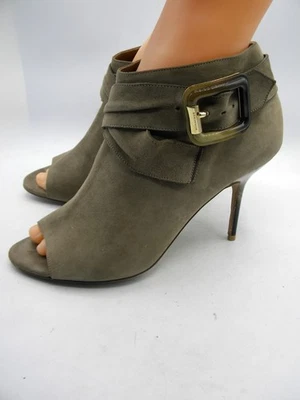 BURBERRY Peep Toe Stiletto Heel Pumps Booties Size 39.5 M - Image 1 of 4