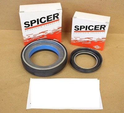 Vacuum And Dust Seal Kit Ford Super Duty F250 F350 Dana 50 Or 60 Front 98 To 04 - Image 1 of 3