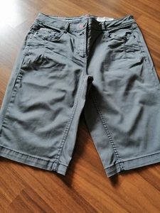 Coole 5-Pocket-Bermudas * Cecil * Größe 27 * Navy Grün * Neuwertig * - Bild 1 von 9