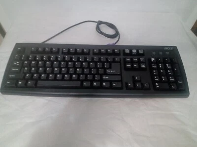 Retro PS/2 PC Keyboard /Acer/Keyboard /Computer Keyboard  - Image 1 of 4