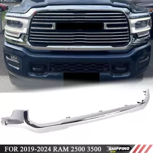 Moldura de rejilla inferior delantera cromada para 2019-2024 RAM 2500 3500 6NB051Z0AE - Imagen 1 de 6
