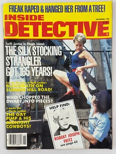 Inside Detective Magazine, November 1985, Vintage True Crime Stories, Pulp - Picture 1 of 4