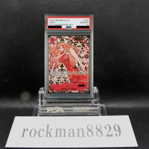 PSA 10 Nami OP01-016 R Exclusive 1st Anniversary Alt Art ONE PIECE Card Chinese - Picture 1 of 1