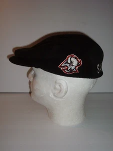 VINTAGE RARE BUFFALO SABRES GOAT HEAD LOGO #1 Apparel CCM Newsboy Snap CAP 90's - Picture 1 of 7