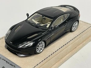 1/43 Tecnomodel Milano Aston Martin Vanquish black silver 2013 T-MI51BM AB430419 - Bild 1 von 7