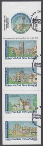 UNIVERSAL NEW ZEALAND PVTE BOOKLT USED SHADES STMPS UMRT/12/02 A491.A492 (U330) - Picture 1 of 1