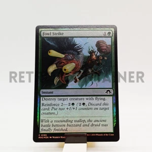 MTG Magic MH3 Modern Horizons 3 - 1x FOIL EN NM 0155 C Fowl Strike - Picture 1 of 1