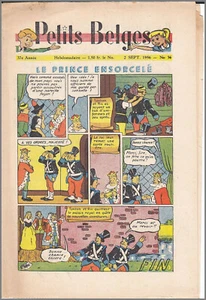 KLEINE BELGIEN (SPRUNGBRETT) 1956 Nr. 36 02.09.1956 GERVY der Gastgeber von CASTEL-ROC - Bild 1 von 1