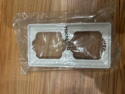 Busch Jaeger 2 fach Rahmen Alpha nea studioweiß hochglanz - Bild 1 von 2