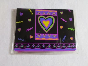 Custodia ID Sanrio 3 Hearts vintage NOS 1991 - Foto 1 di 3