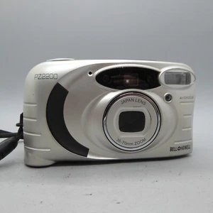 Bell and Howell Power Zoom PZ2200 35mm Film Point and Shoot Camera Silver Tested - Picture 1 of 9