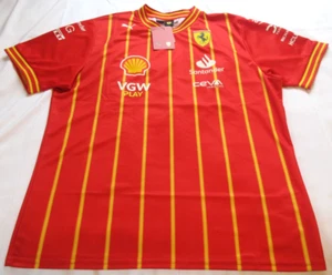 Puma Ferrari SF Team Soccer Men's Jersey Size M - Picture 1 of 3