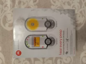 Motorola Baby MBP 11 Monitor Bambini Audio Digitale Modo Eco Bianco fino a 300m - Foto 1 di 8