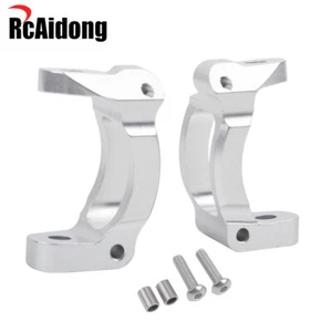 Bujes en C delanteros de aluminio para Tamiya TT-02BR DF02 TT-02B MS RC Buggy Car mejoras - Imagen 1 de 4