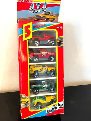 Majorette 1/64 Jeep Wagoneer CJ Cherokee Chevy Blazer Tow Truck Set 5 4x4 1/60 - Image 1 of 3