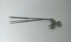 LOT OF 4 KARL STORZ LAPARO-FORCE 26169 DISSECTING MICRO SCISSORS 5MM X 31CM - Picture 1 of 3