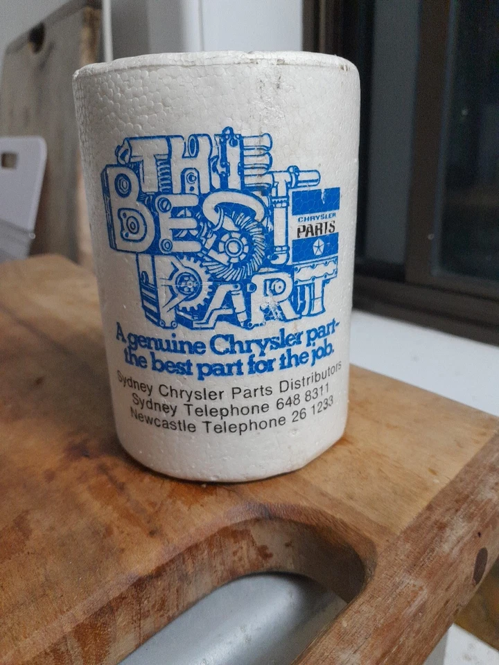 RARE!! Vintage Chrysler Australia Stubbie Cooler - image 1 of 4