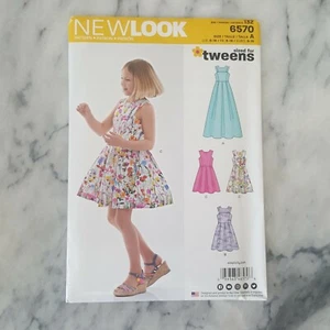 New Look 6570 Tweens Dresses Size (8-16) New Uncut - Picture 1 of 2