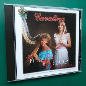 Cavatina A FLUTE AND HARP CHRISTMAS Holiday Songs CD Sleigh Ride Coventry Carol - Picture 1 of 10