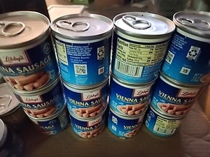12 Cans Libby's Vienna Sausage 4.6 Oz Ea Best By July 11, 2026 Packed Right YUM  - Picture 1 of 4