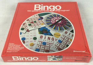 Bingo de juguete Pressman en caja roja sellado de fábrica - Imagen 1 de 3