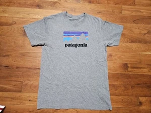Patagonia Responsibili Tee Grau Kurzarm T-Shirt Herren Large Regular Fit - Bild 1 von 11