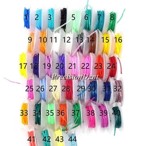 Dental Orthodontic Elastic Ultra Power Chain Long/Short/Continuous 44 Color - Picture 1 of 272