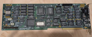 RARE VINTAGE TSENG Labs ET2000 EVA/480 8-BIT ISA EGA Graphics card TESTED - Afbeelding 1 van 3