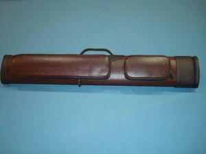 Estuche para tacos Whitton para 2 murciélagos 4 ejes cuero sintético nuevo - Imagen 1 de 10