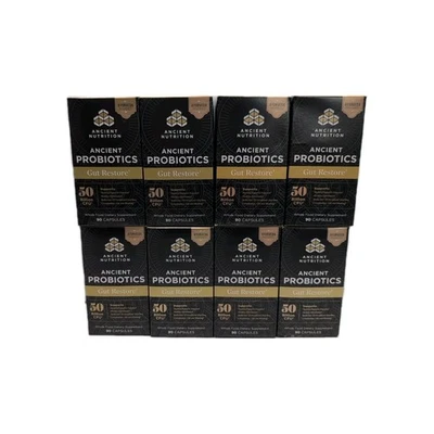 (8) Ancient Nutrition Probióticos Restaurar Intestino Digestivo 90 Cápsulas EXP 02/2026 Foto 1 de 4
