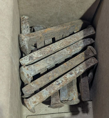 Lote de 20 Picos de Ferrocarril Artesanía Soldadura Arte Forja Coleccionar Acero al Carbono Foto 1 de 3