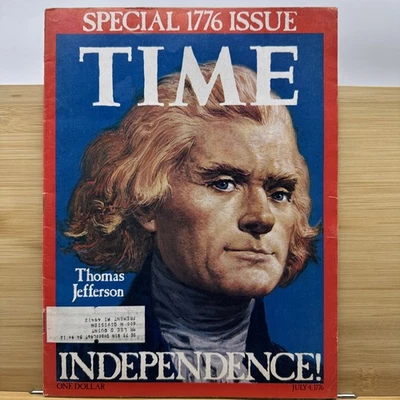 TIME Magazine July 4,1776 Special Bicentennial Issue Thomas Jefferson RARE 1976 - Image 1 of 4