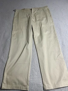 Cherokee Ultimate Khaki Men’s Pants 38x32 Flat Front -New With Tags - Picture 1 of 8