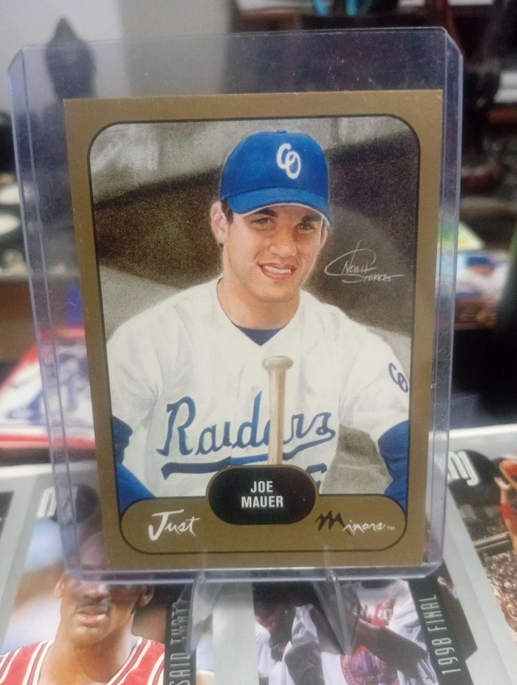 2002✨Just Minors ⚾️JOE MAUER🇱🇷Prototype Prospects Gold Rookie🏆Minnesota Twins - Image 1 of 2