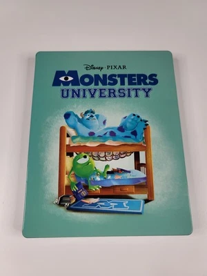 Monsters University: Steelbook Limited Ed. (4K UHD/Blu-ray/Digital) Good **Read⤵ - Image 1 of 4