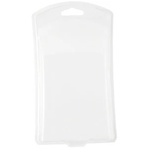 Clear Plastic Clamshell Container, Curved Front, 7" x 4.07" - 4.38" x 1.63" - Picture 1 of 2