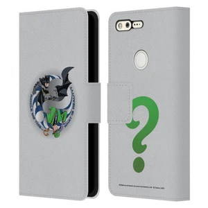OFFICIAL BATMAN DC COMICS VILLAINS BREAKOUT LEATHER BOOK CASE FOR GOOGLE PHONES - Picture 1 of 12